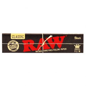 rolling paper raw black 110mm